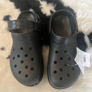 Crocs Mega Crush Clog - Black Size 8